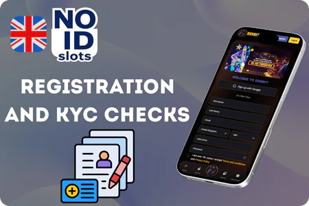 Registration and KYC checks comparison no ID vs UKGC